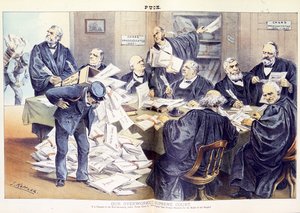 Aşırı çalışan Yüksek Mahkememiz: Üzerine giderek artan emek yüküne eşit değil - Kongre, halkın rahatlaması için hızlı önlemler alacak mı, 1885